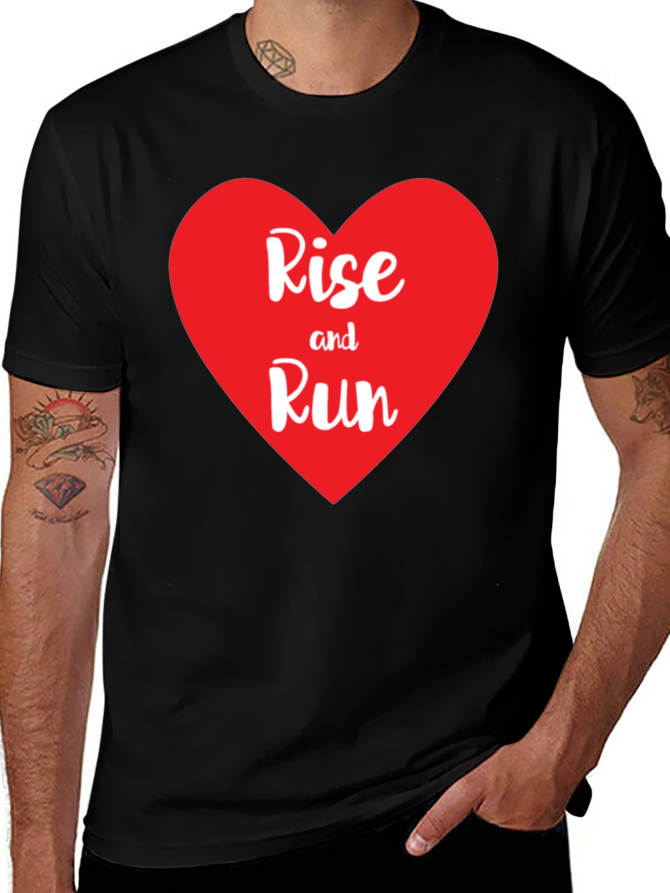 Variant 26 of Rise and Run Graphic Tee