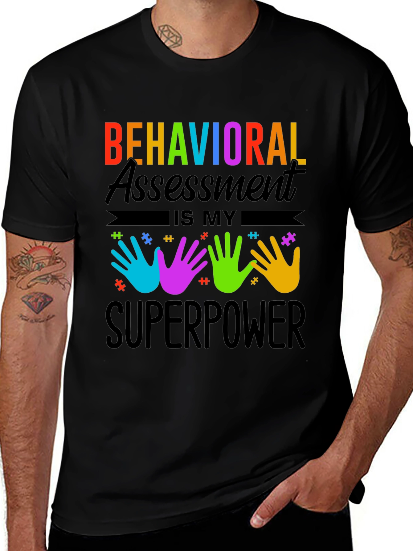Behavioral Assessment Superpower T-Shirt