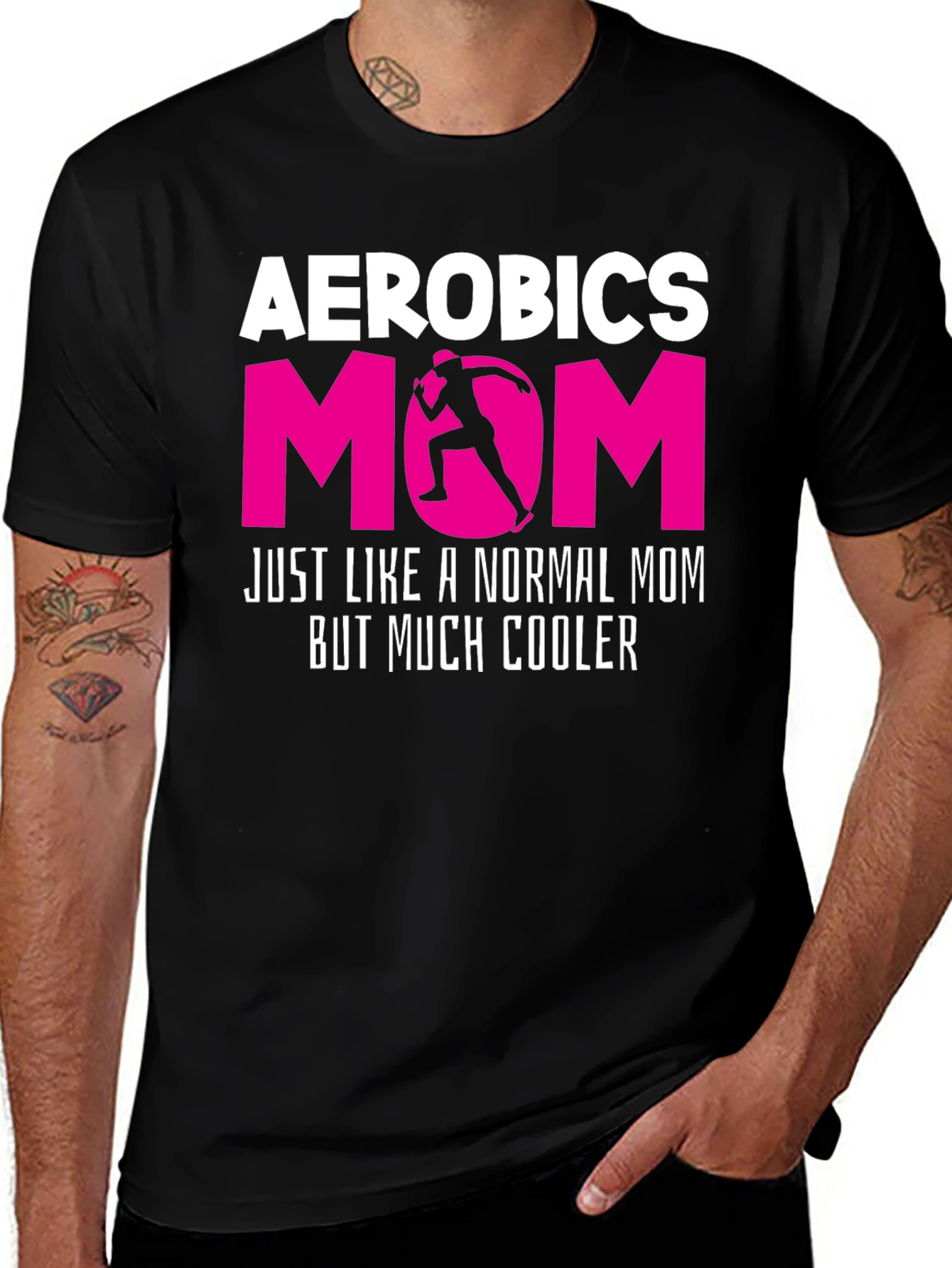 Variant 19 of Aerobics Mom T-Shirt - Cool Workout Gift