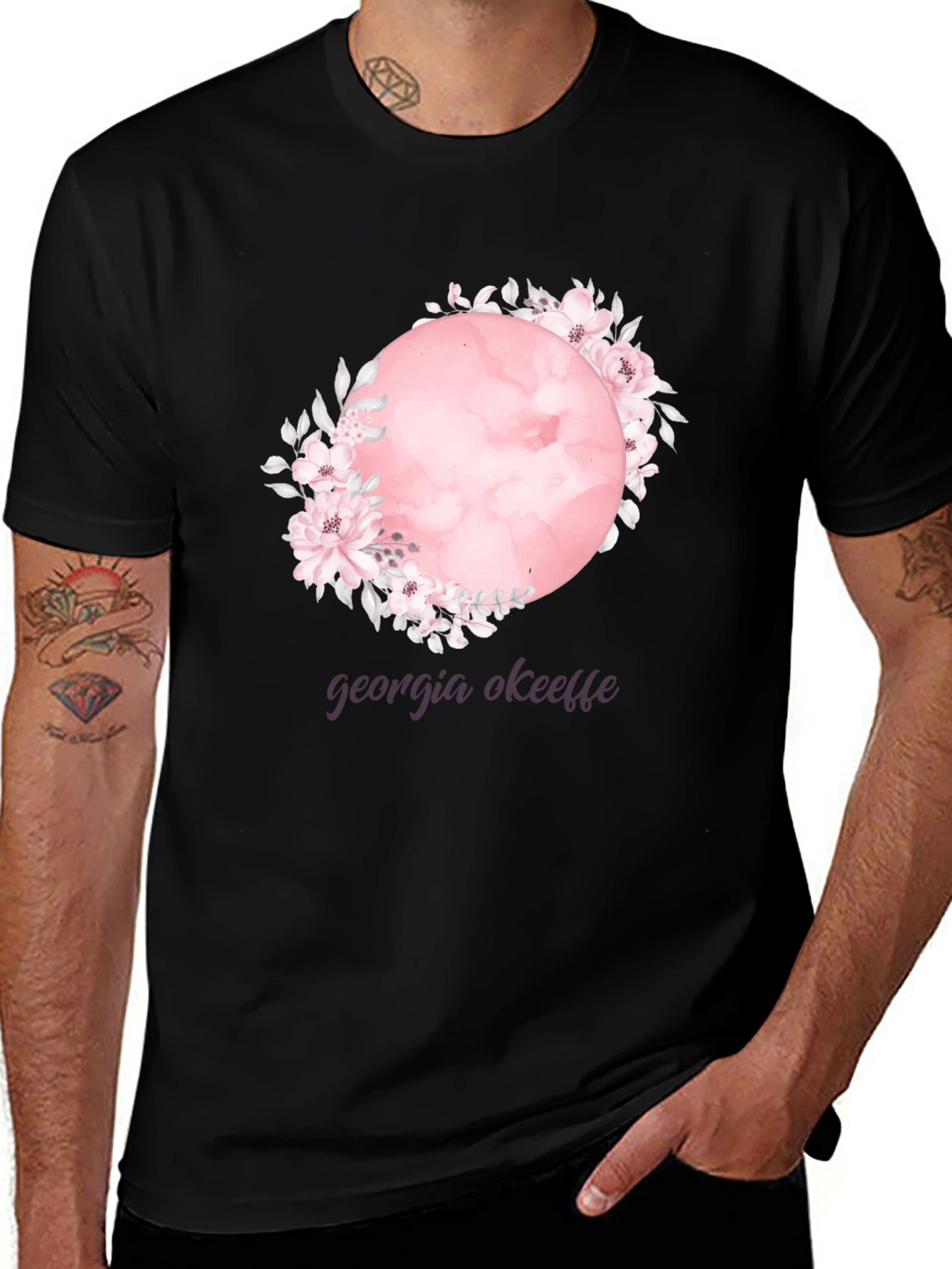 Variant 10 of Georgia O'Keeffe Floral T-Shirt