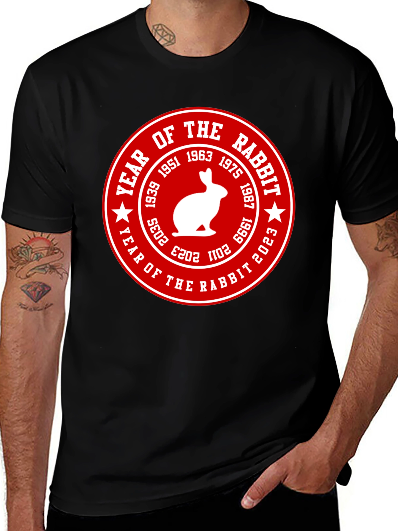 Year of the Rabbit Graphic T-Shirt