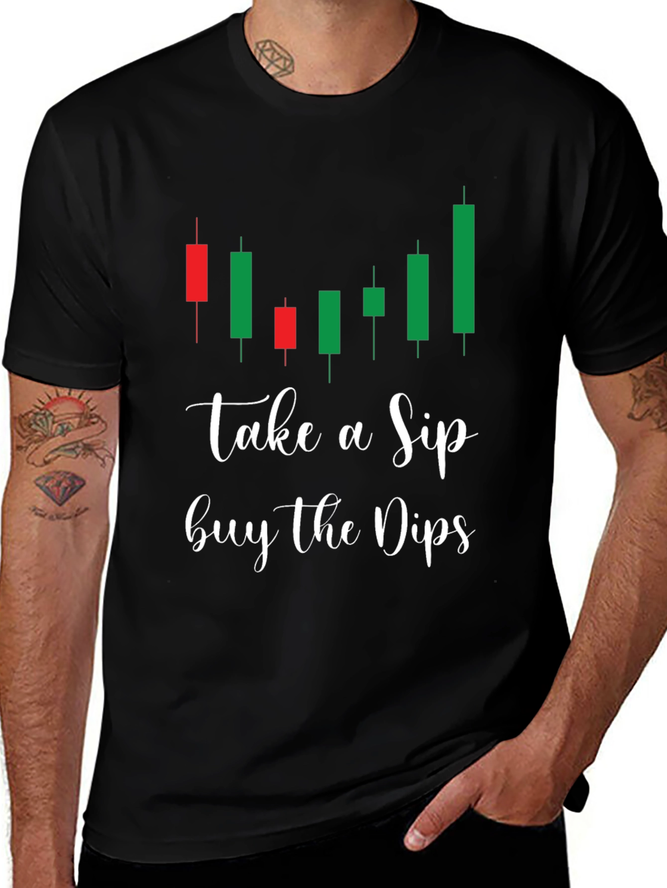 Take A Sip Buy the Dips T-Shirt