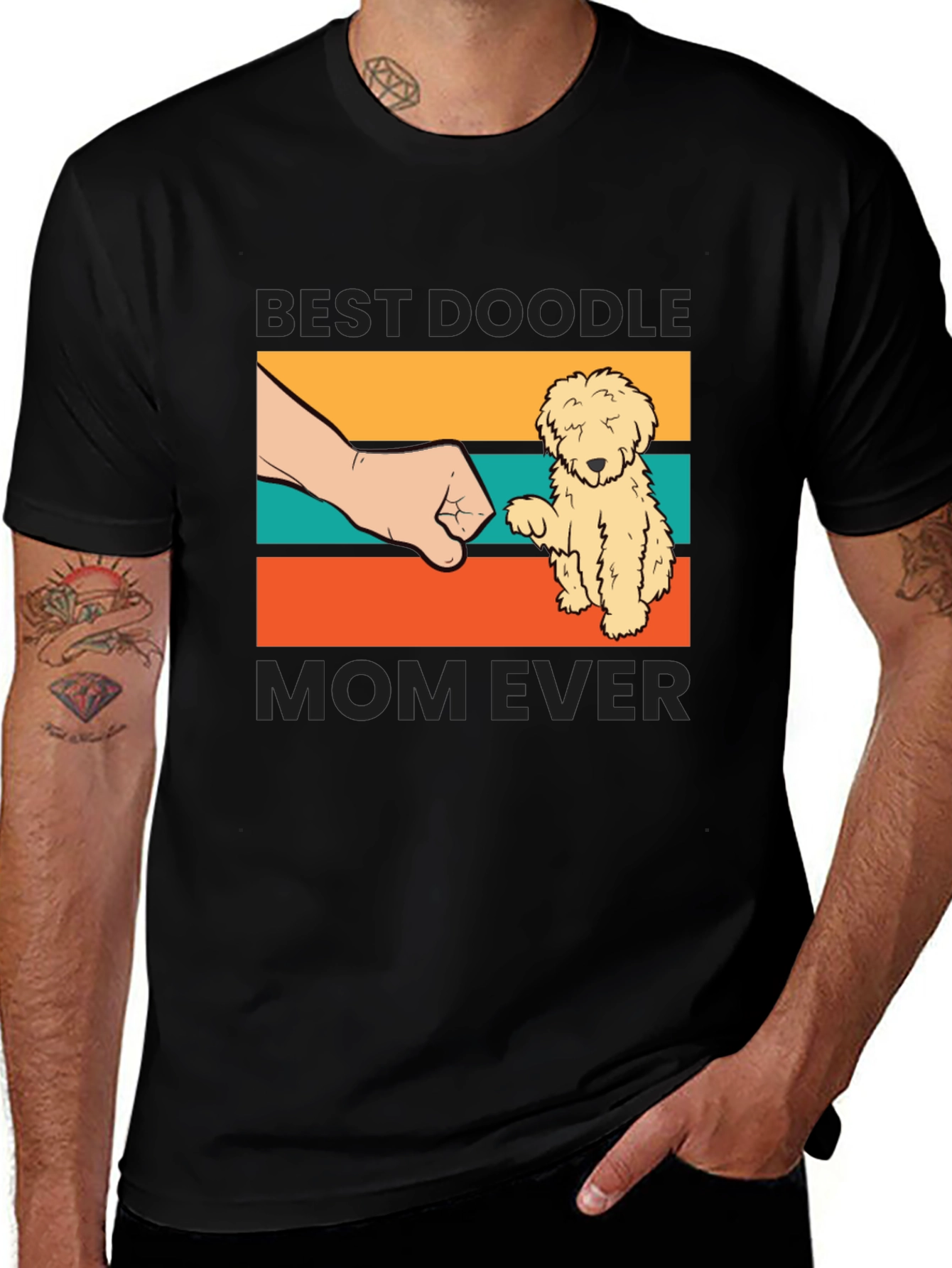 Variant 7 of Best Doodle Mom Ever T-Shirt