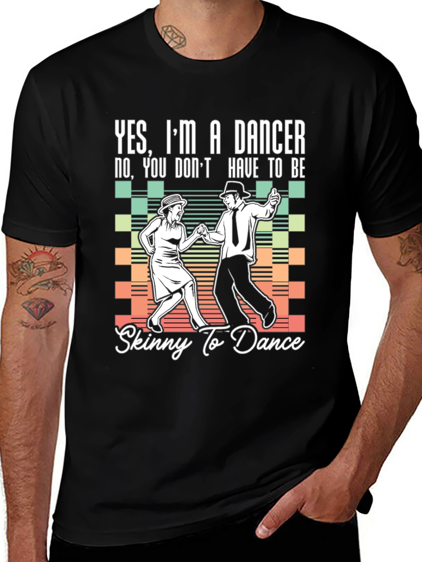 Variant 8 of Yes, I'm a Dancer T-Shirt
