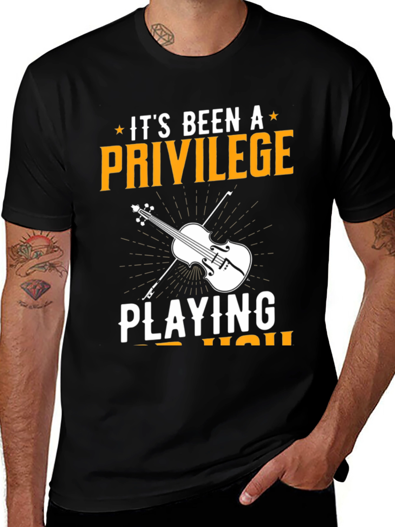 Variant 28 of It's Been a Privilege Playing for You T-Shirt