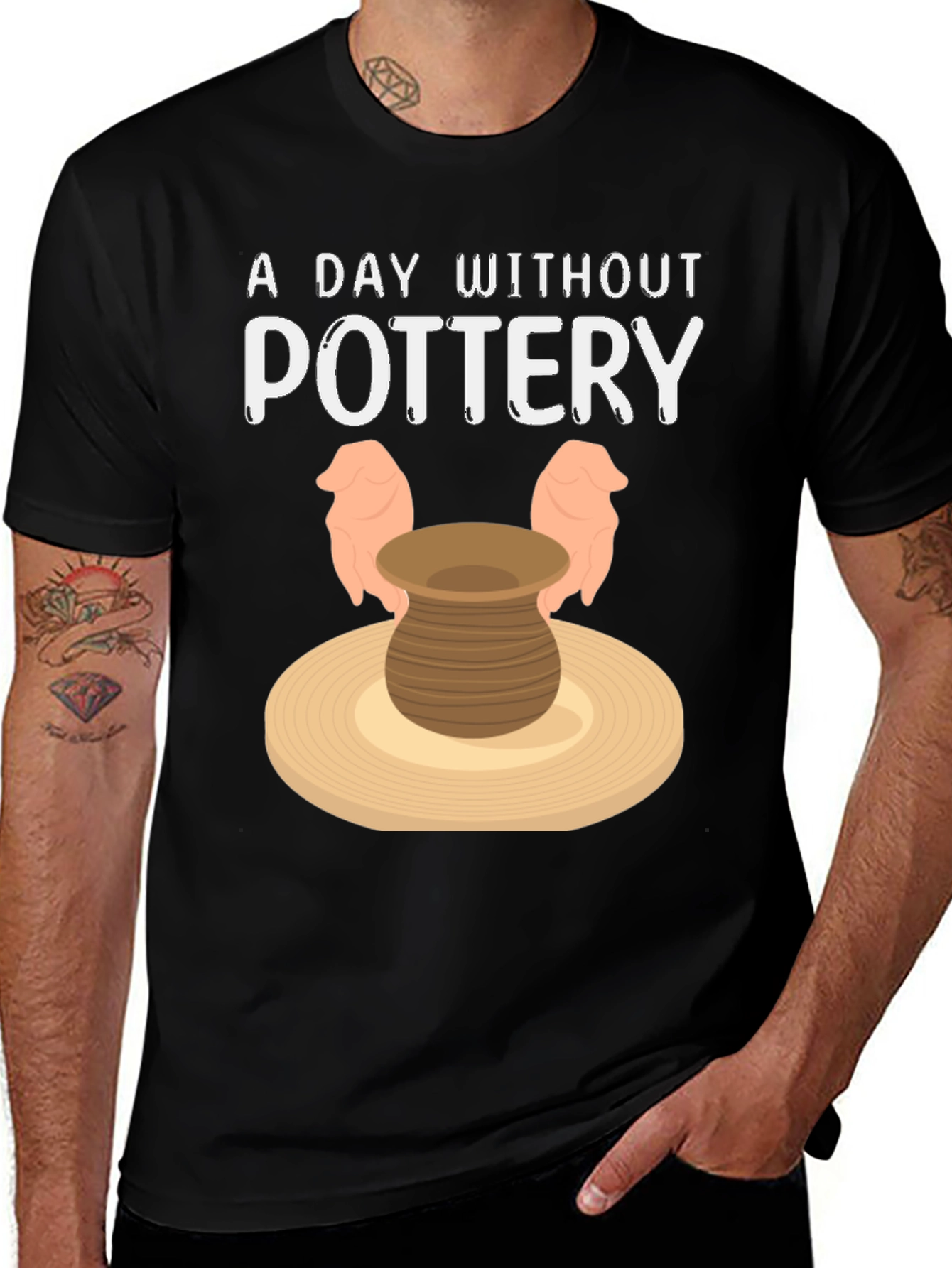 Variant 20 of A Day Without Pottery T-Shirt