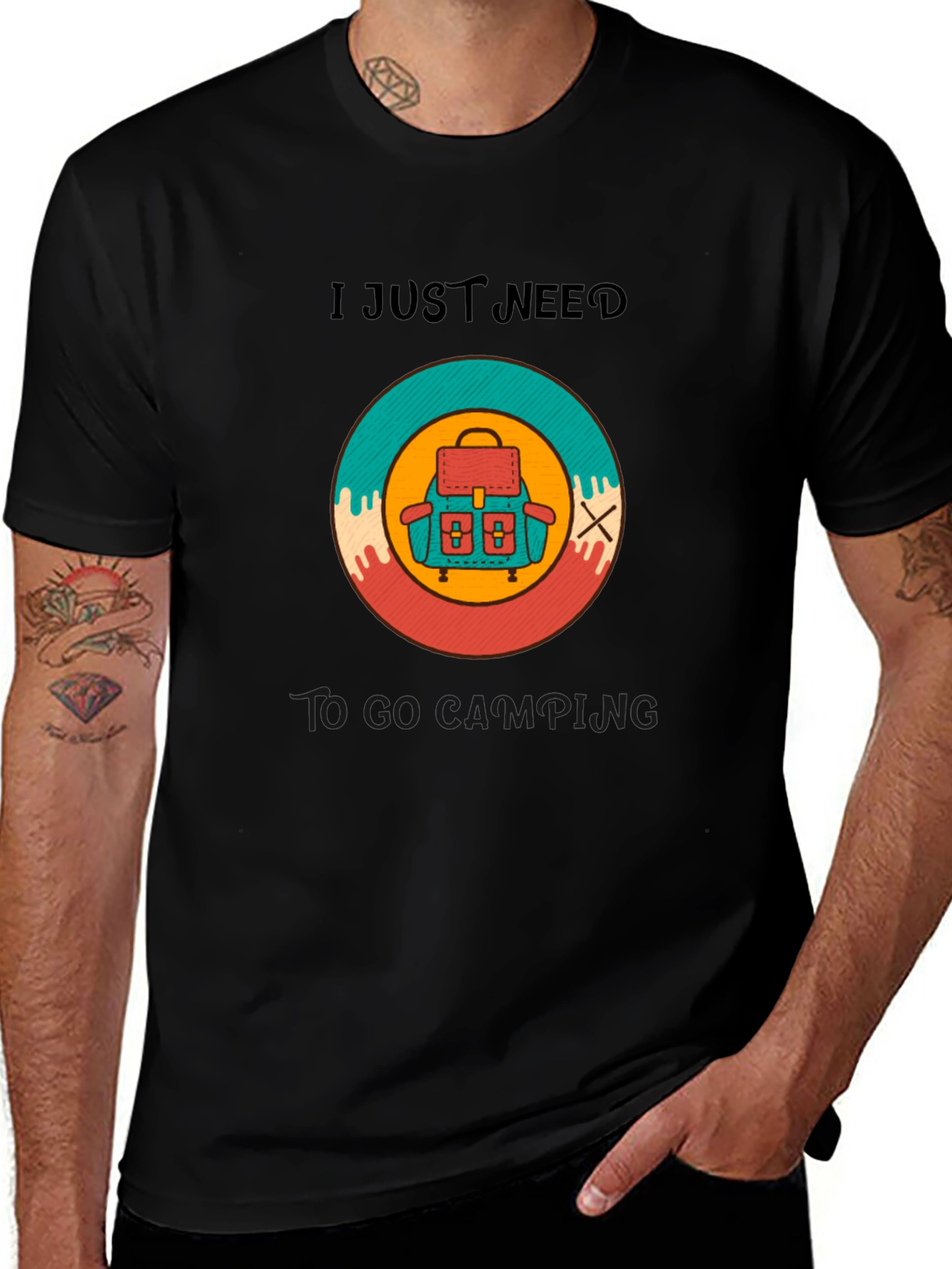 Variant 6 of I Need To Go Camping T-Shirt
