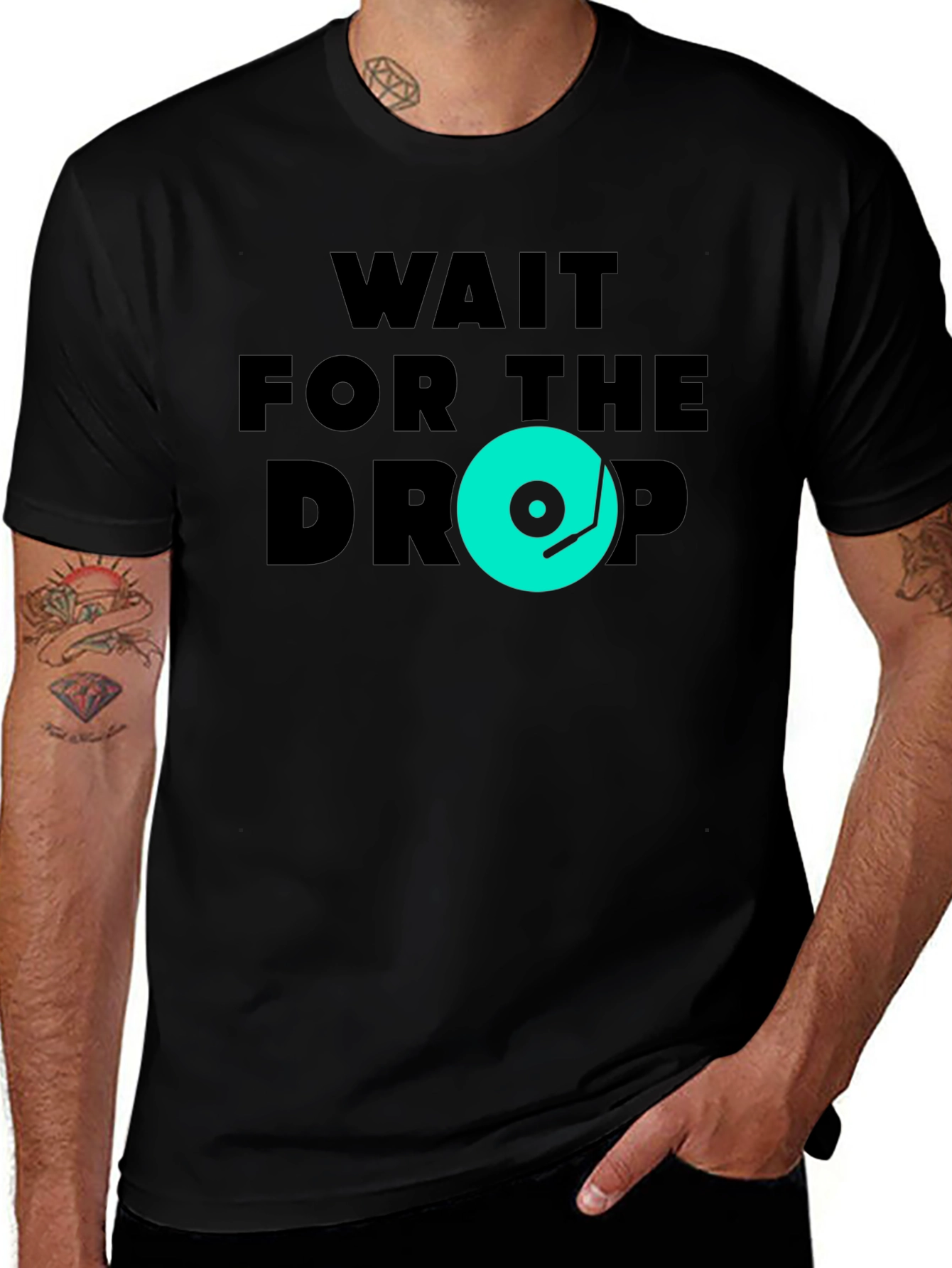 Variant 2 of Wait for the Drop Graphic Tee