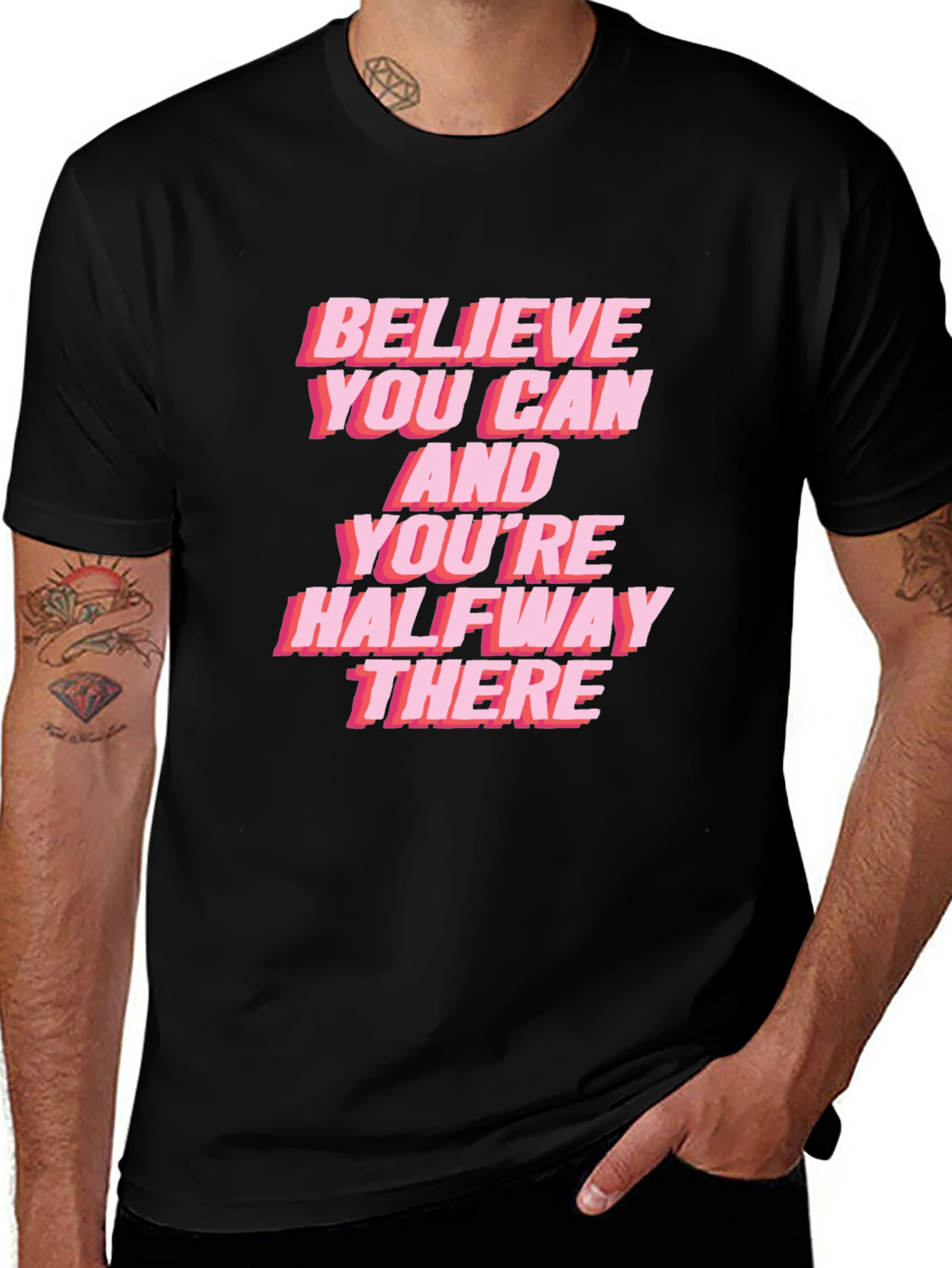 Variant 14 of Believe You Can Graphic Tee
