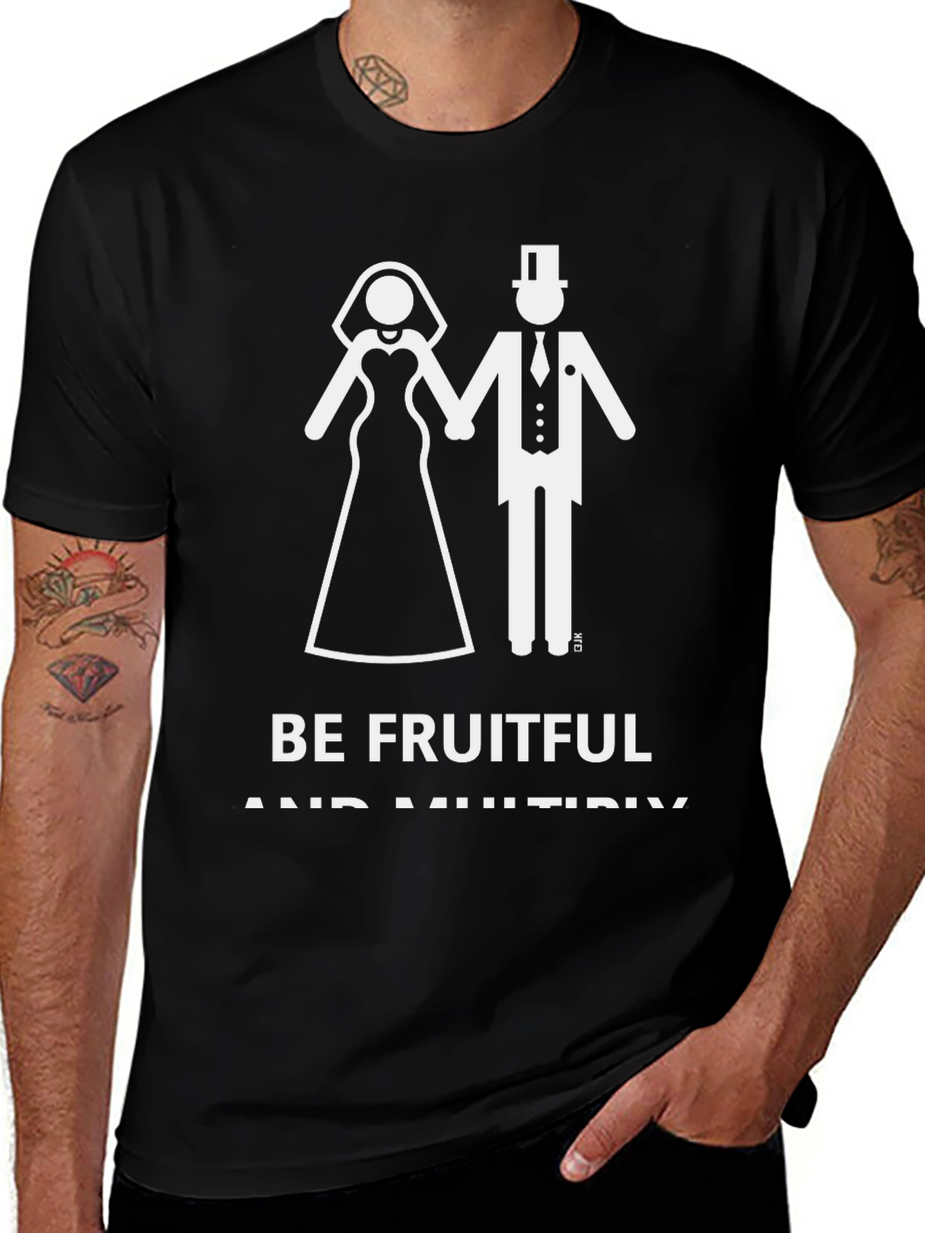 Variant 16 of Be Fruitful T-Shirt
