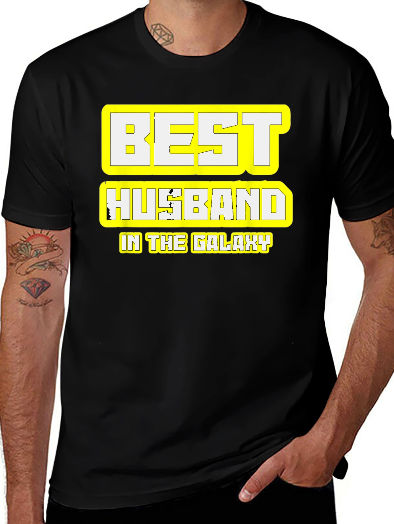 Variant 18 of Best Husband in the Galaxy Graphic T-Shirt