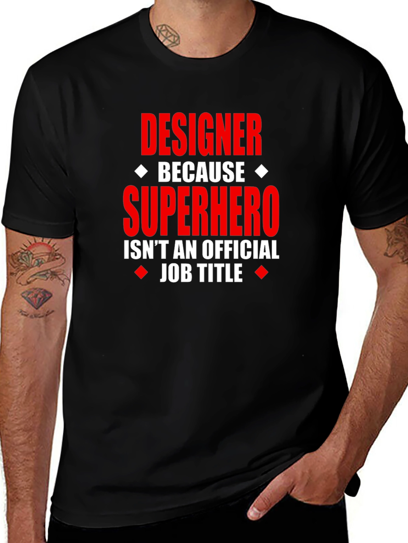 Variant 22 of Designer Superhero Graphic Novelty T-Shirt