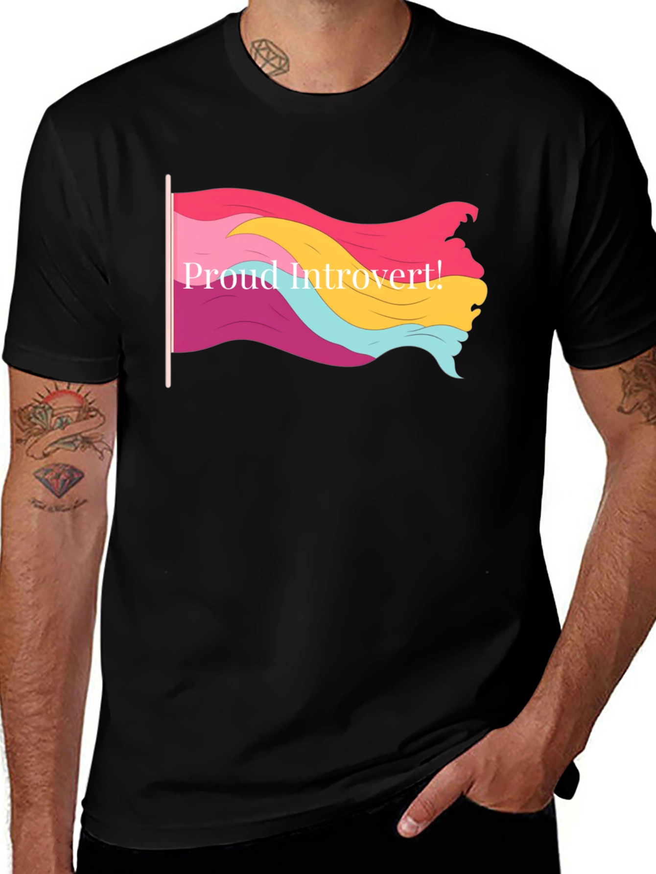 Variant 15 of Proud Introvert T-Shirt