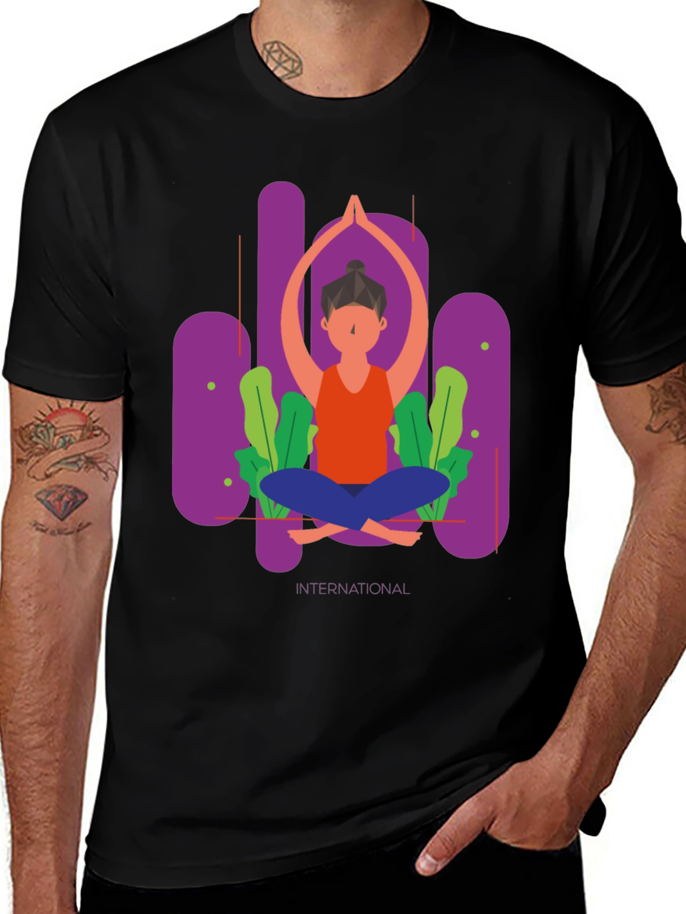 Variant 2 of Yoga International T-Shirt