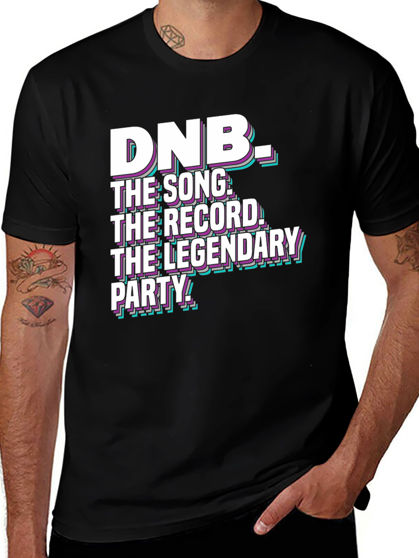 DNB Legend T-Shirt - Drum & Bass Party Tee