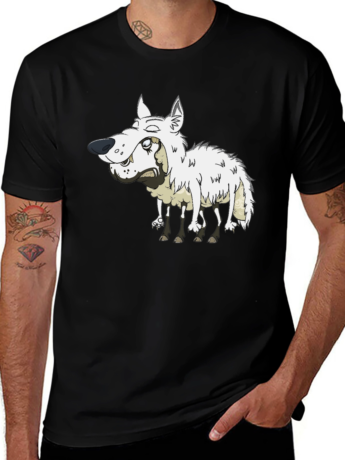 Variant 29 of Wolf in Sheep's Clothing Graphic T-Shirt