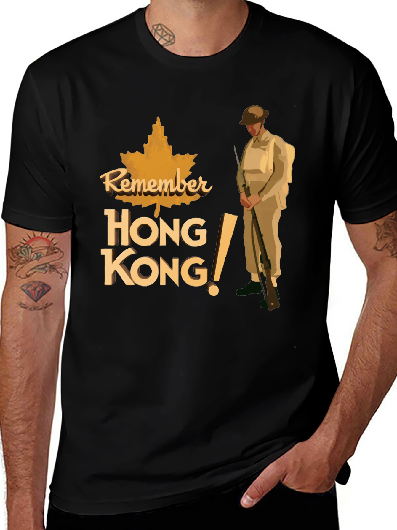 Variant 8 of Remember Hong Kong Graphic Tee
