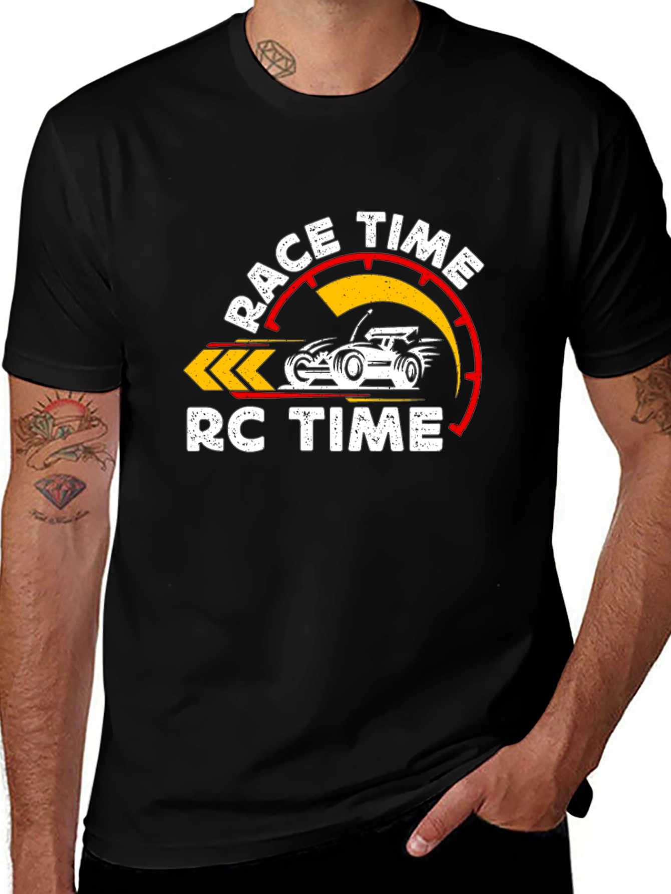 Variant 23 of Race Time RC Time Black T-Shirt
