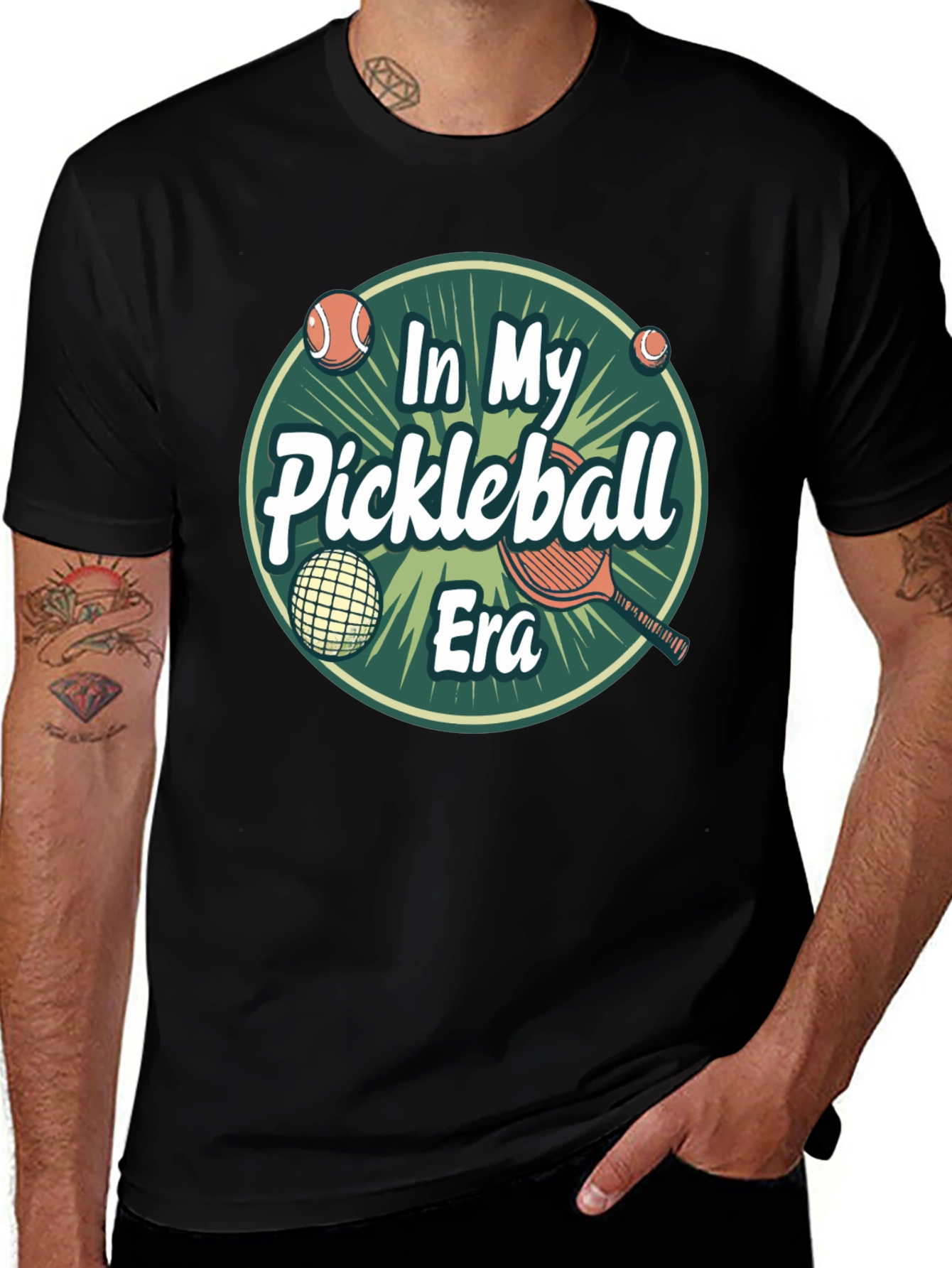 Variant 8 of In My Pickleball Era Graphic Tee