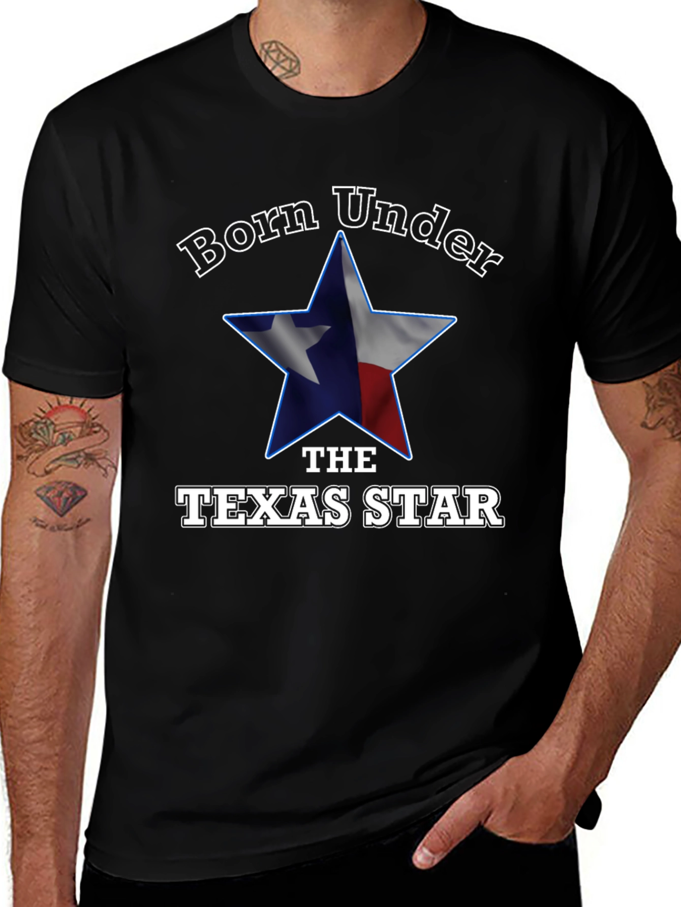 Born Under The Texas Star T-Shirt