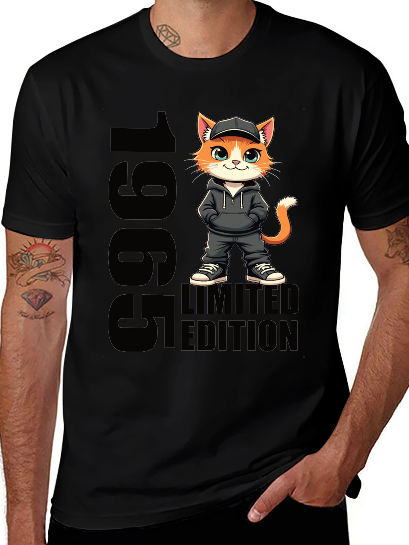 Variant 7 of Limited Edition 1965 Cat T-Shirt