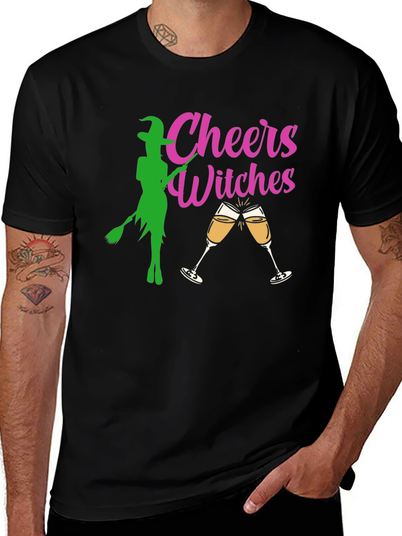 Cheers Witches Halloween T-Shirt