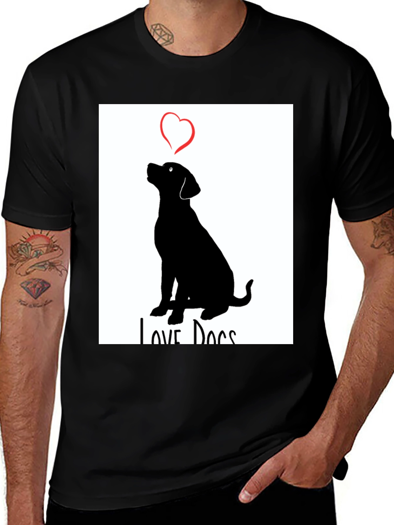 Variant 16 of Love Dogs T-Shirt