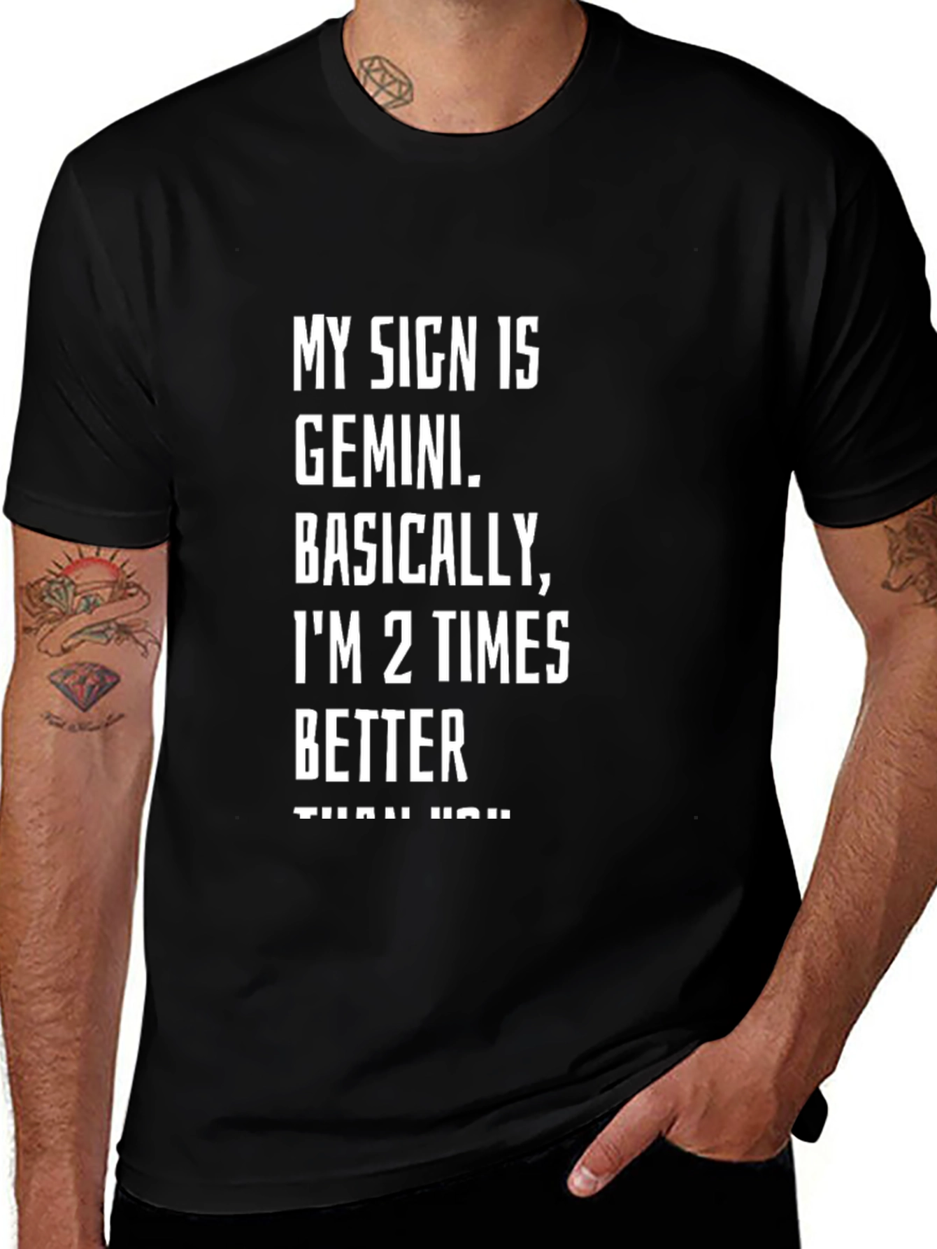 Gemini Zodiac Sign T-Shirt