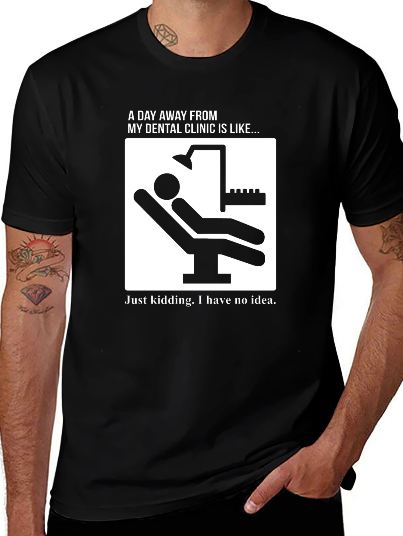 Variant 22 of Funny Dentist T-Shirt: Dental Clinic Humor Tee