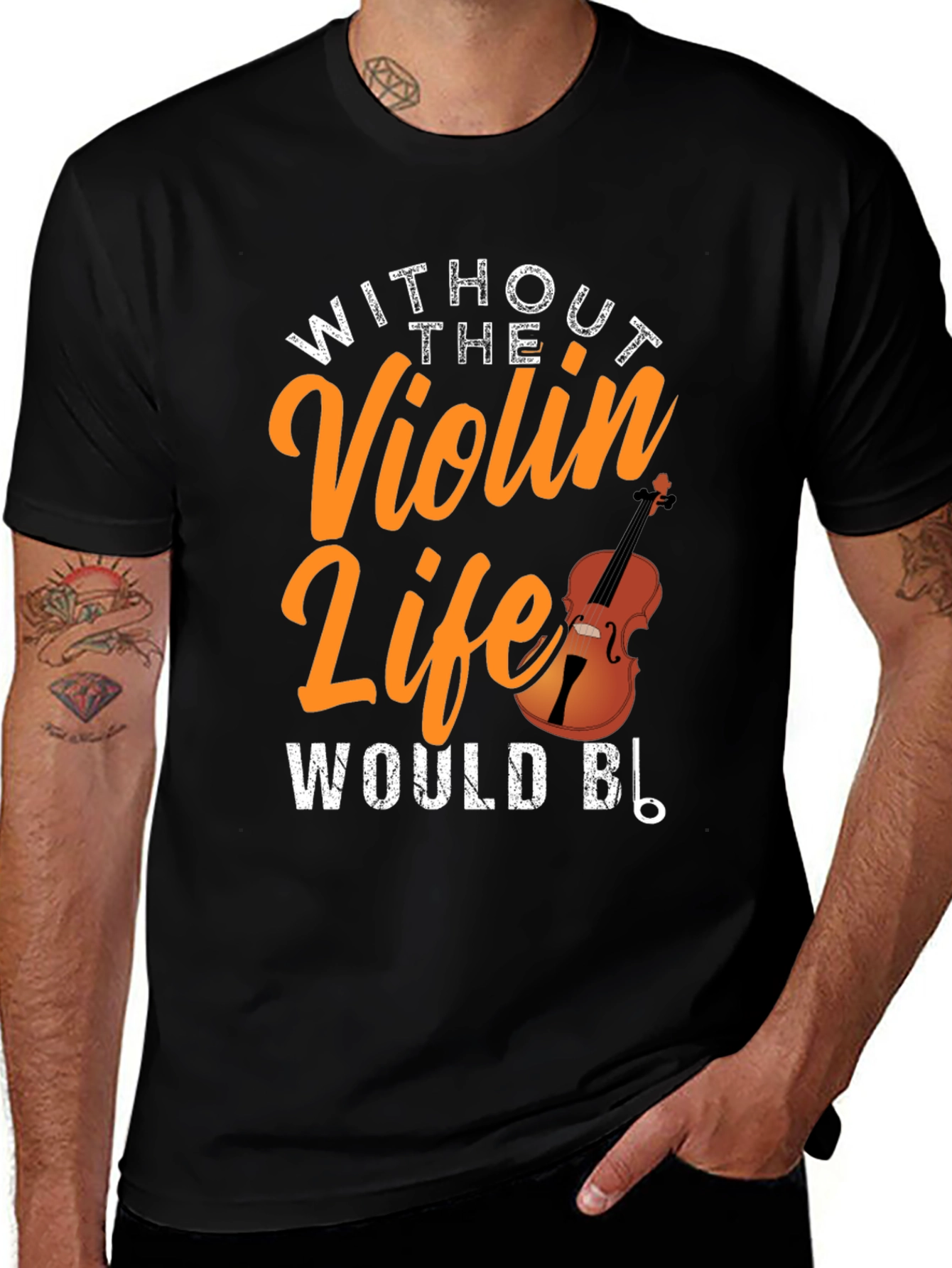 Variant 12 of Violin Life T-Shirt - Musician's Apparel