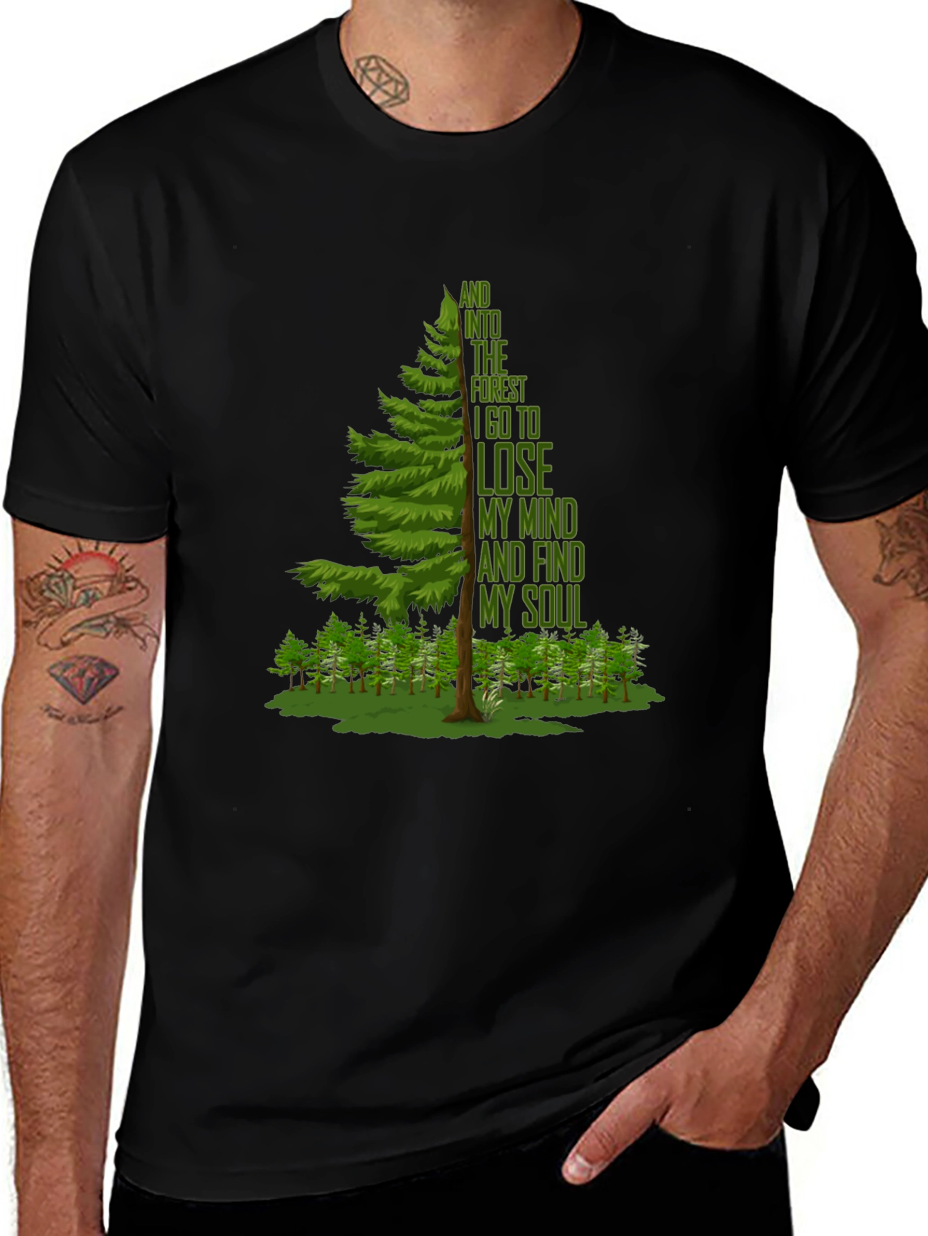 Nature Lover's T-Shirt: Lose Your Mind, Find Your Soul