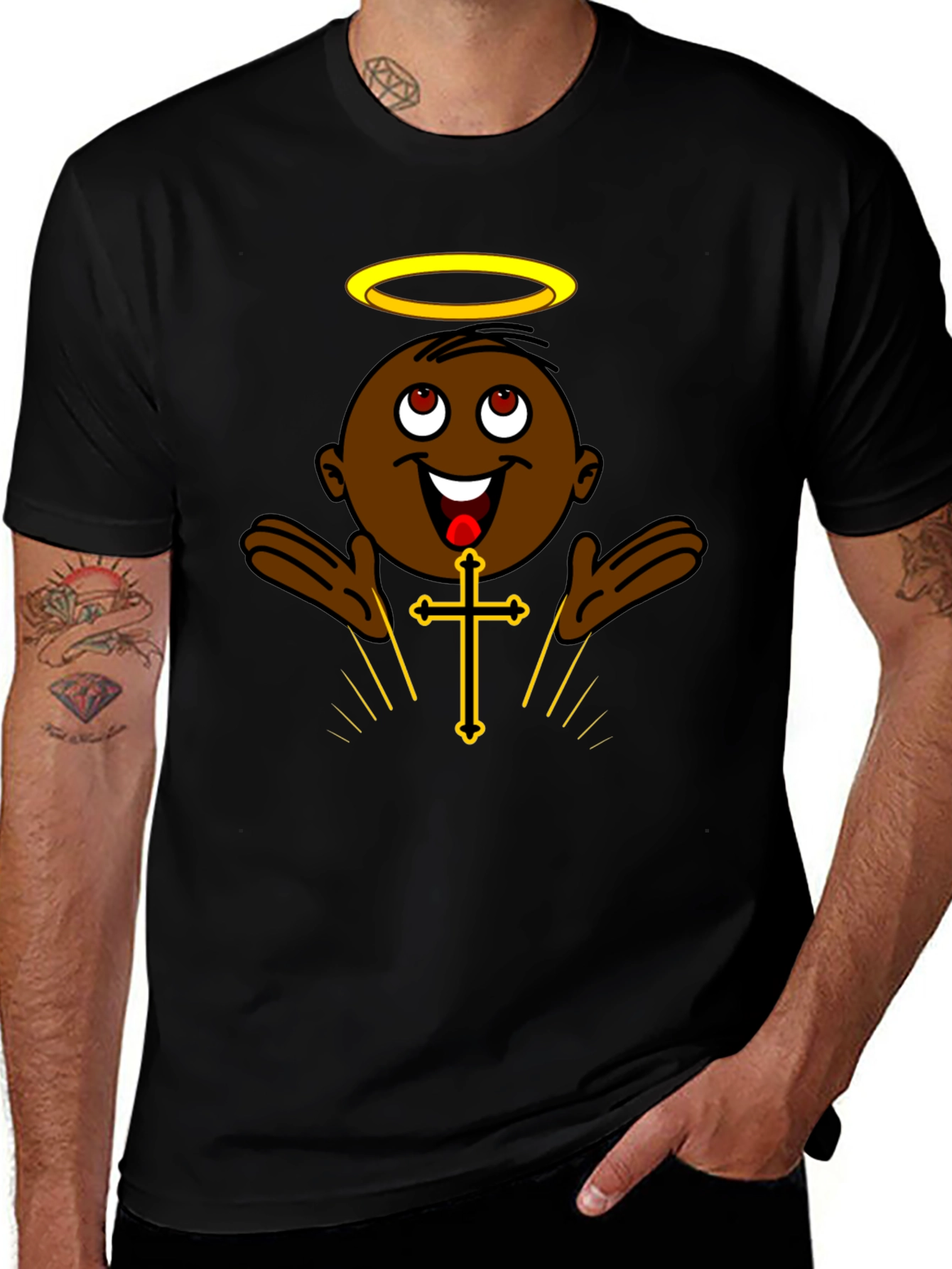 Variant 16 of Angel Cartoon Graphic T-Shirt