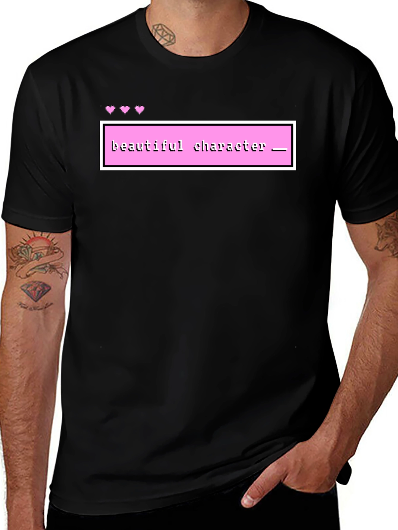 Variant 30 of Beautiful Character Graphic Tee - Soft Cotton Blend