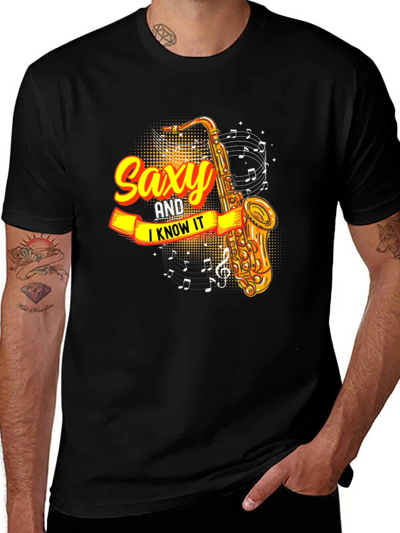 Variant 18 of Saxy and I Know It T-Shirt