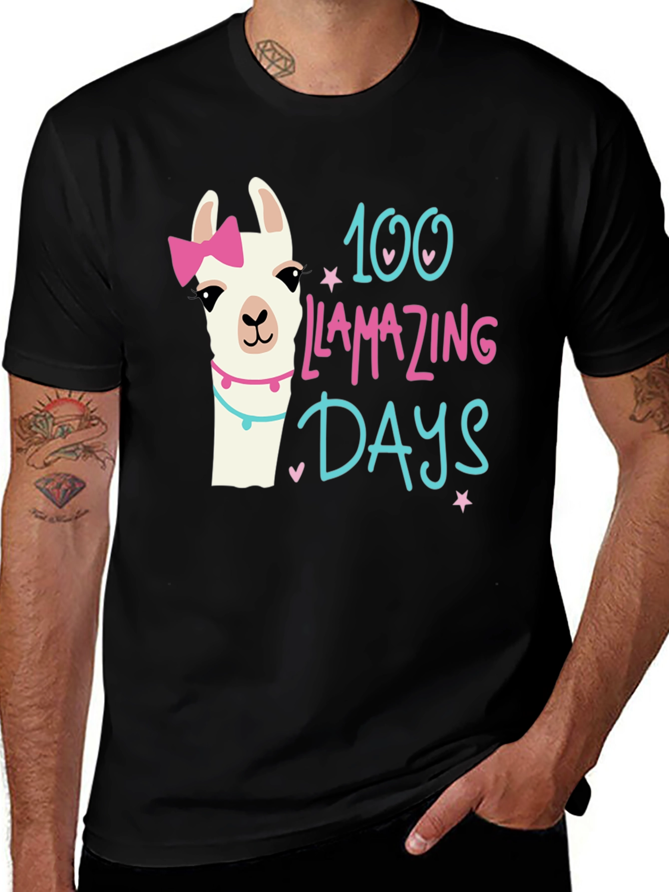 Llama 100 Llamazing Days T-Shirt