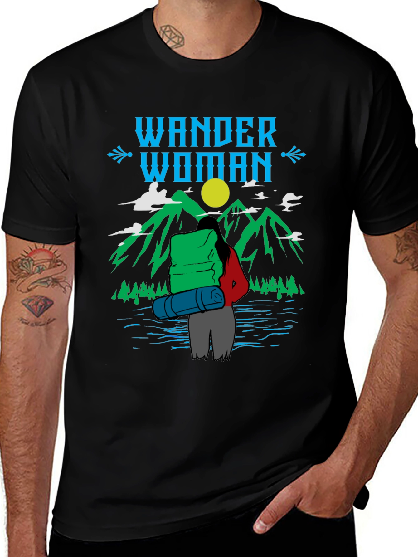 Variant 11 of Wander Woman Graphic T-Shirt