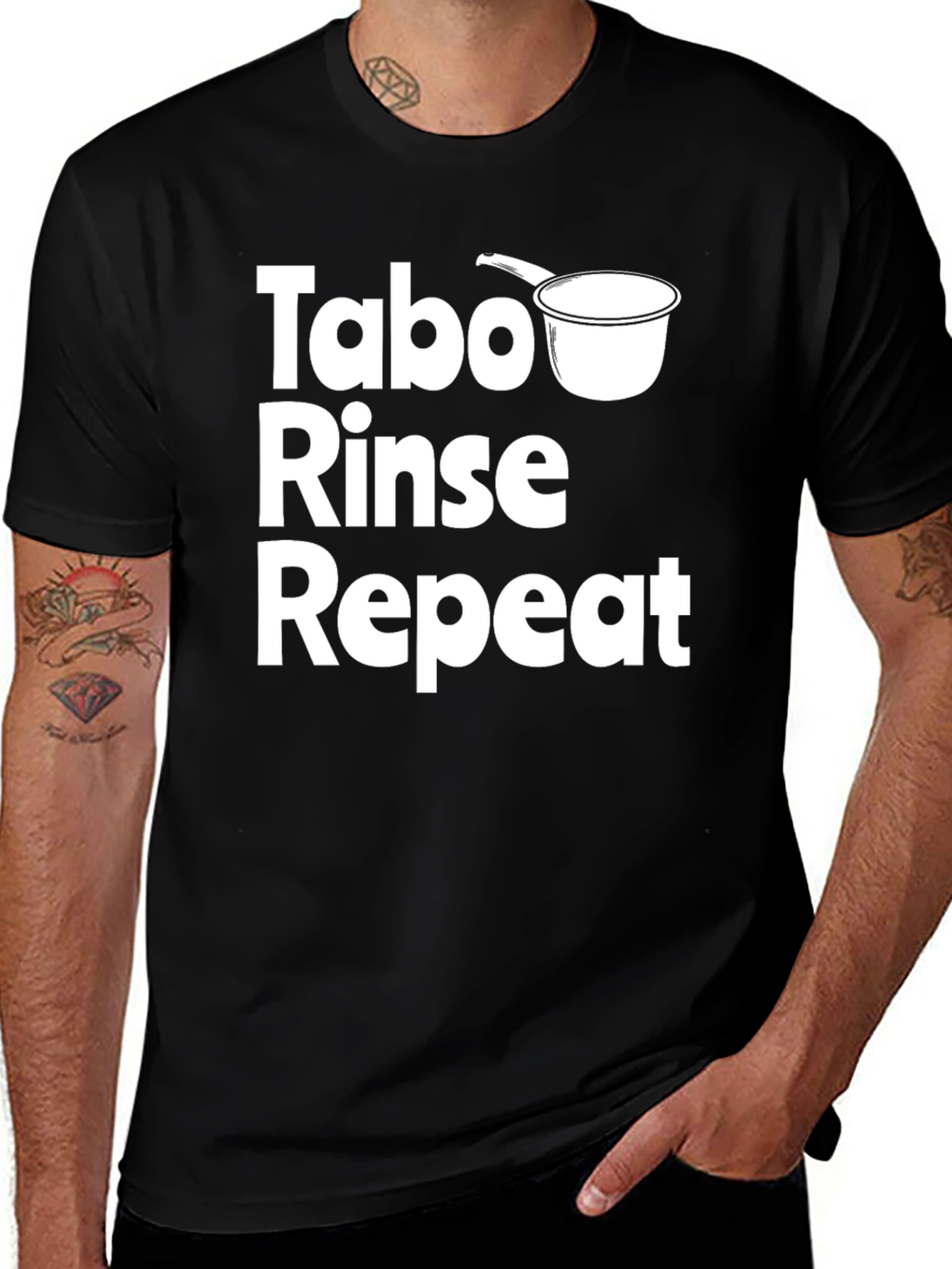 Tabo Rinse Repeat Graphic T-Shirt