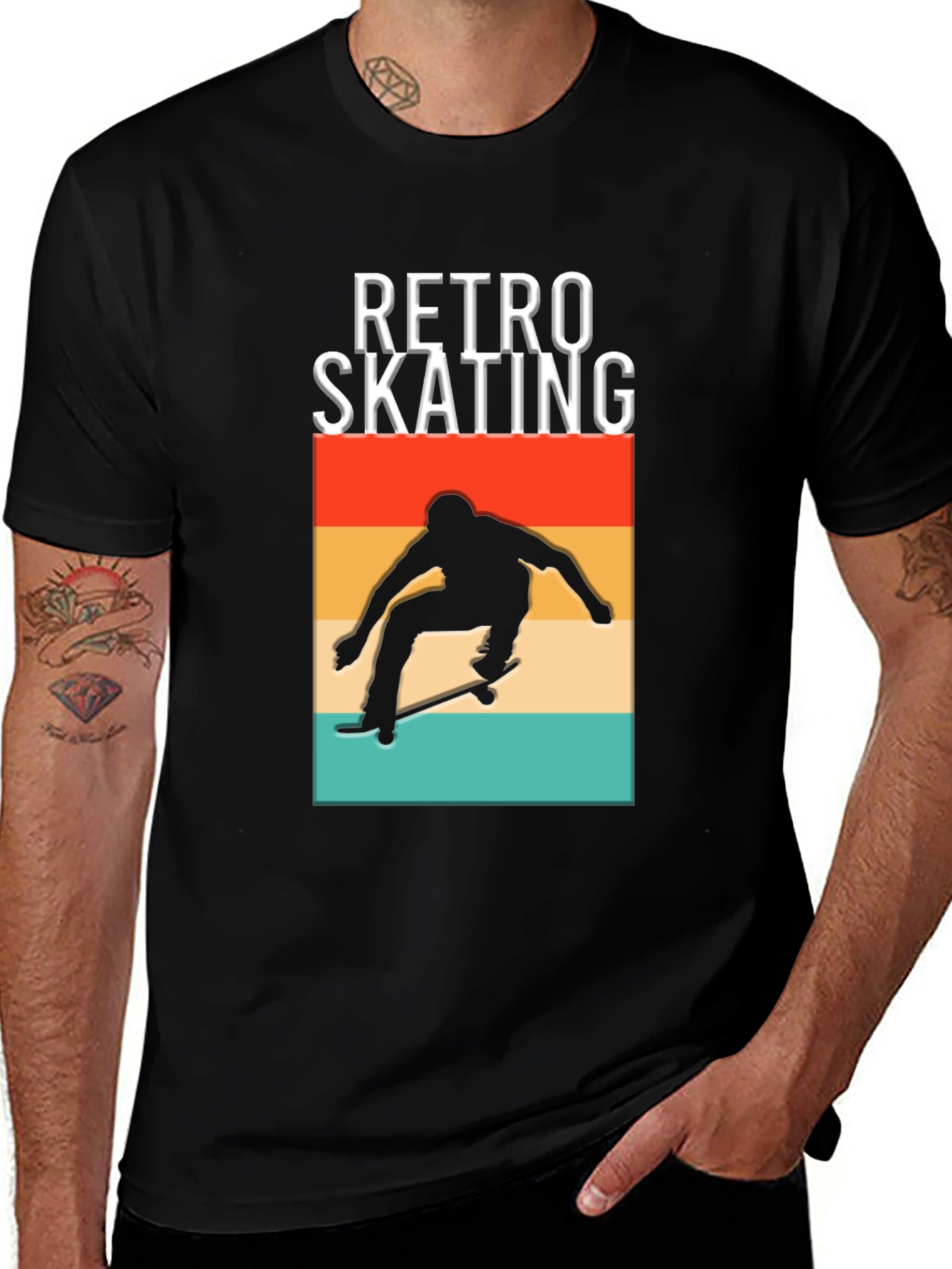 Variant 3 of Retro Skating T-Shirt