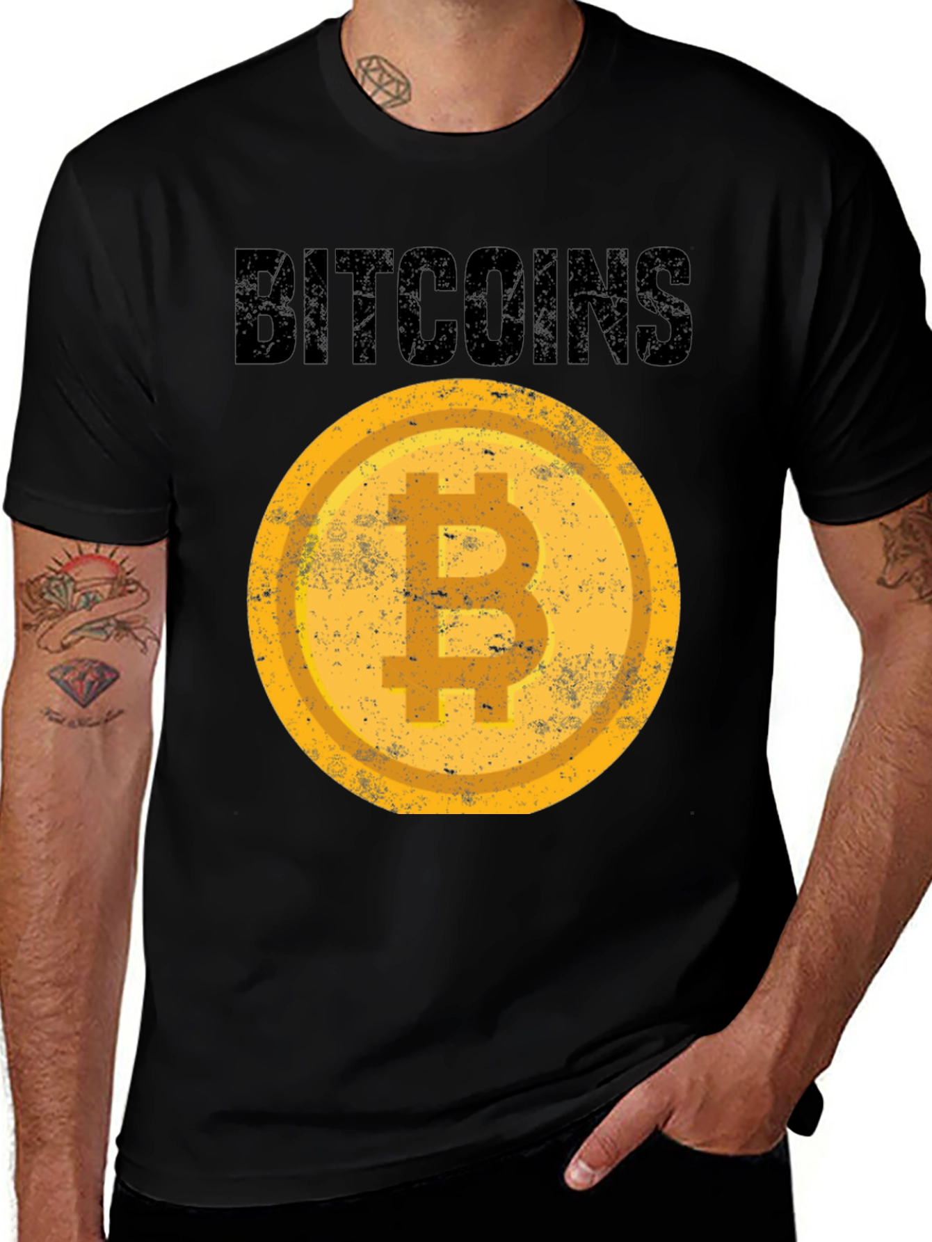 Bitcoin Graphic Tee - Crypto Lover Apparel