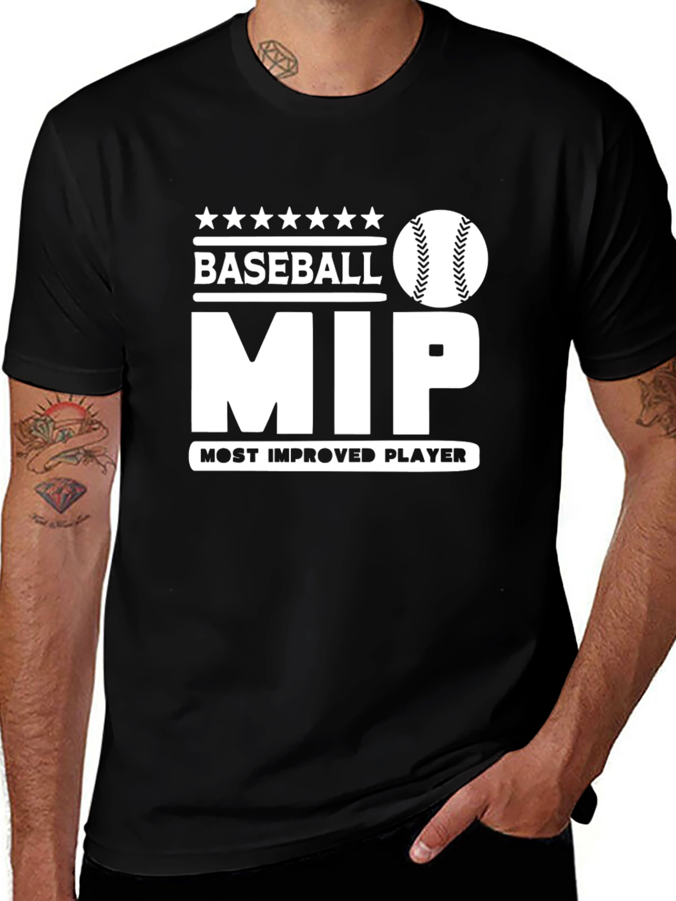 Baseball MIP T-Shirt - Most Improved Player Tee