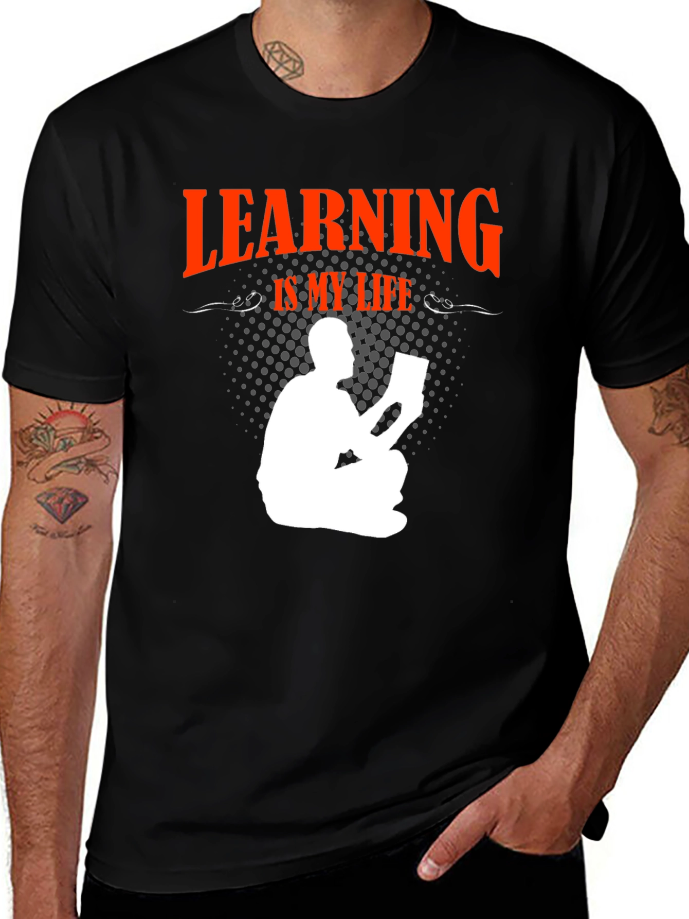 Learning is My Life Graphic T-Shirt