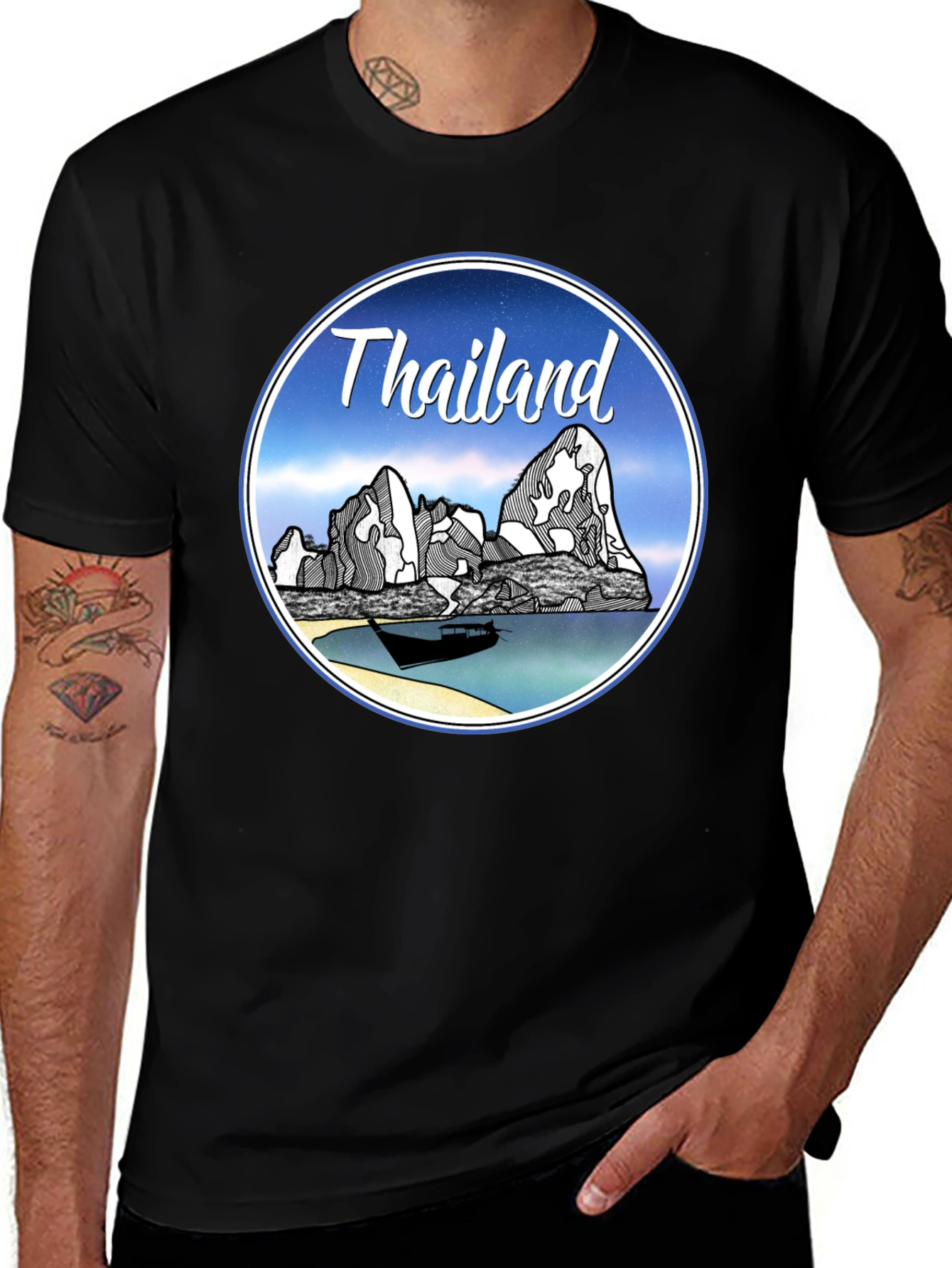 Thailand Graphic Tee - Adventure Awaits!