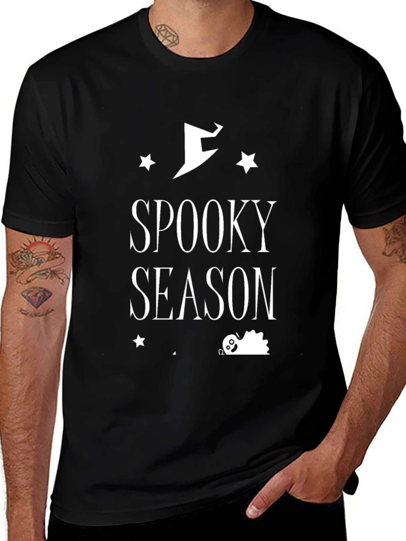 Variant 3 of Spooky Season Black T-Shirt