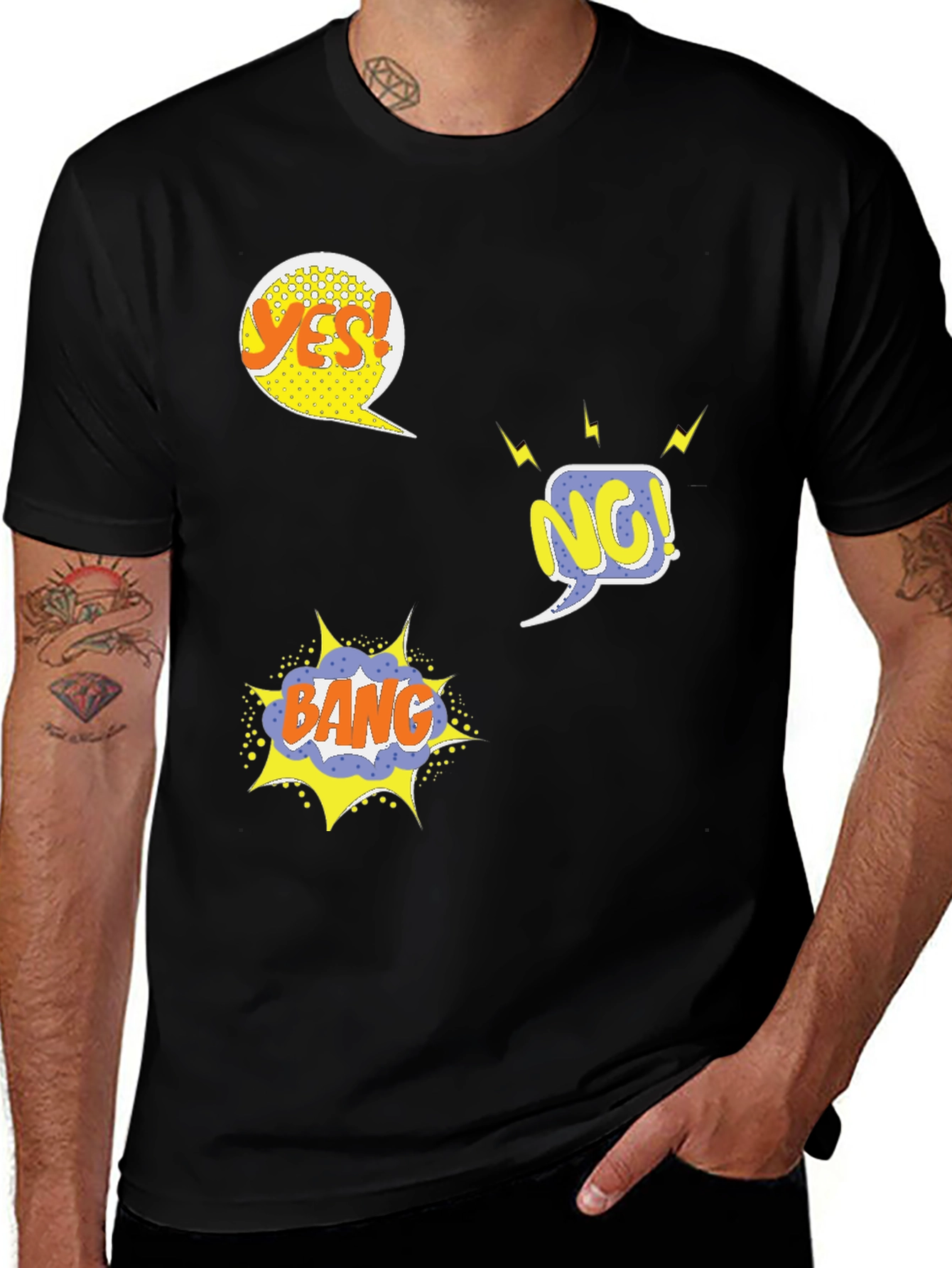 Variant 11 of Comic Style T-Shirt