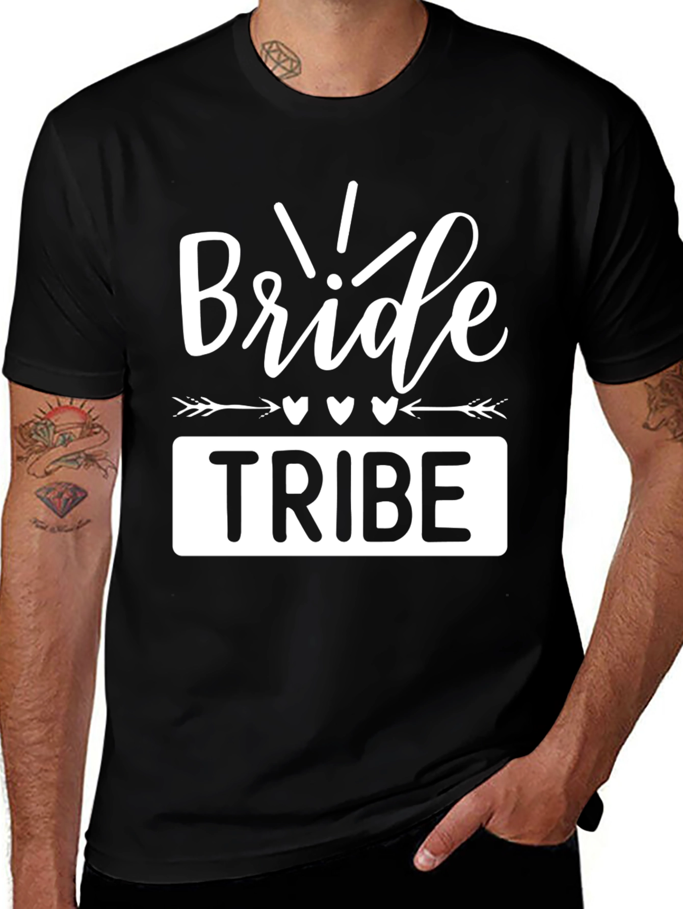 Bride Tribe Graphic Tee - Wedding Party Shirt