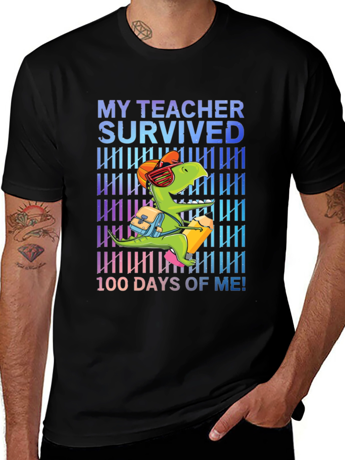 Teacher Survived 100 Days of Me T-Shirt