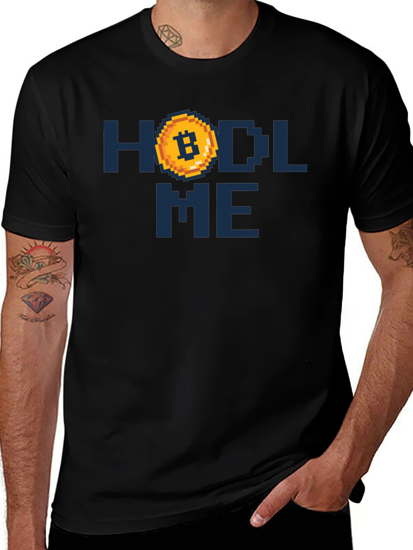 Variant 18 of HODL Me Bitcoin Crypto T-Shirt