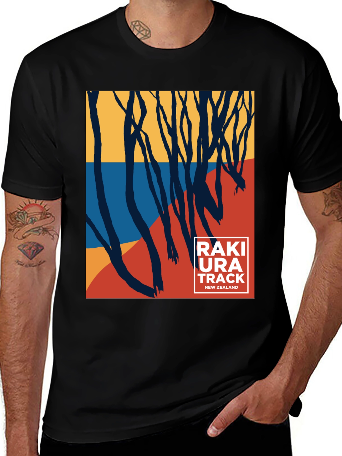 Rakiura Track Tee - New Zealand Hiking Shirt