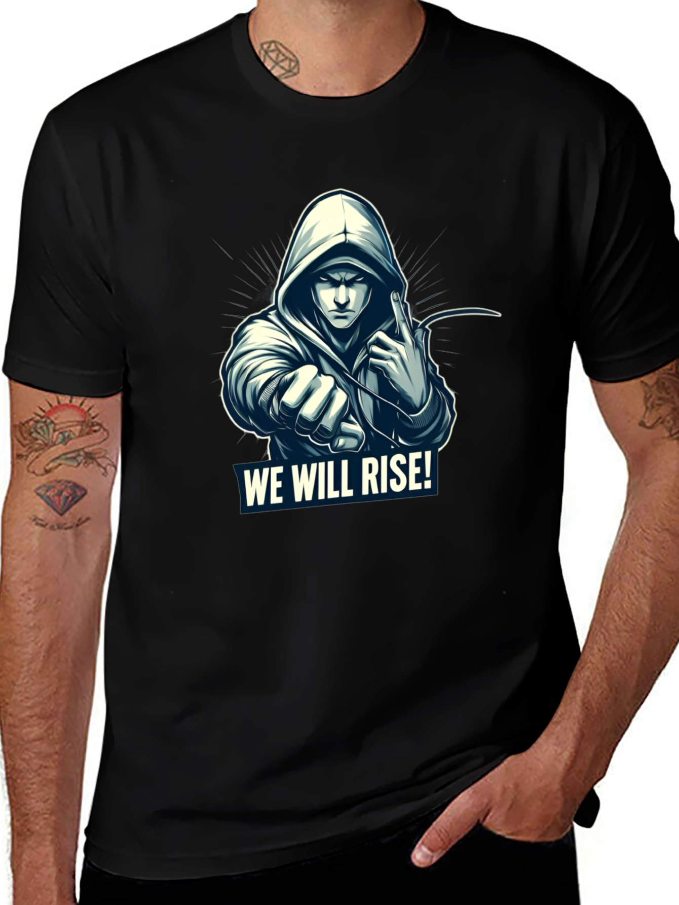 Variant 8 of We Will Rise Graphic T-Shirt