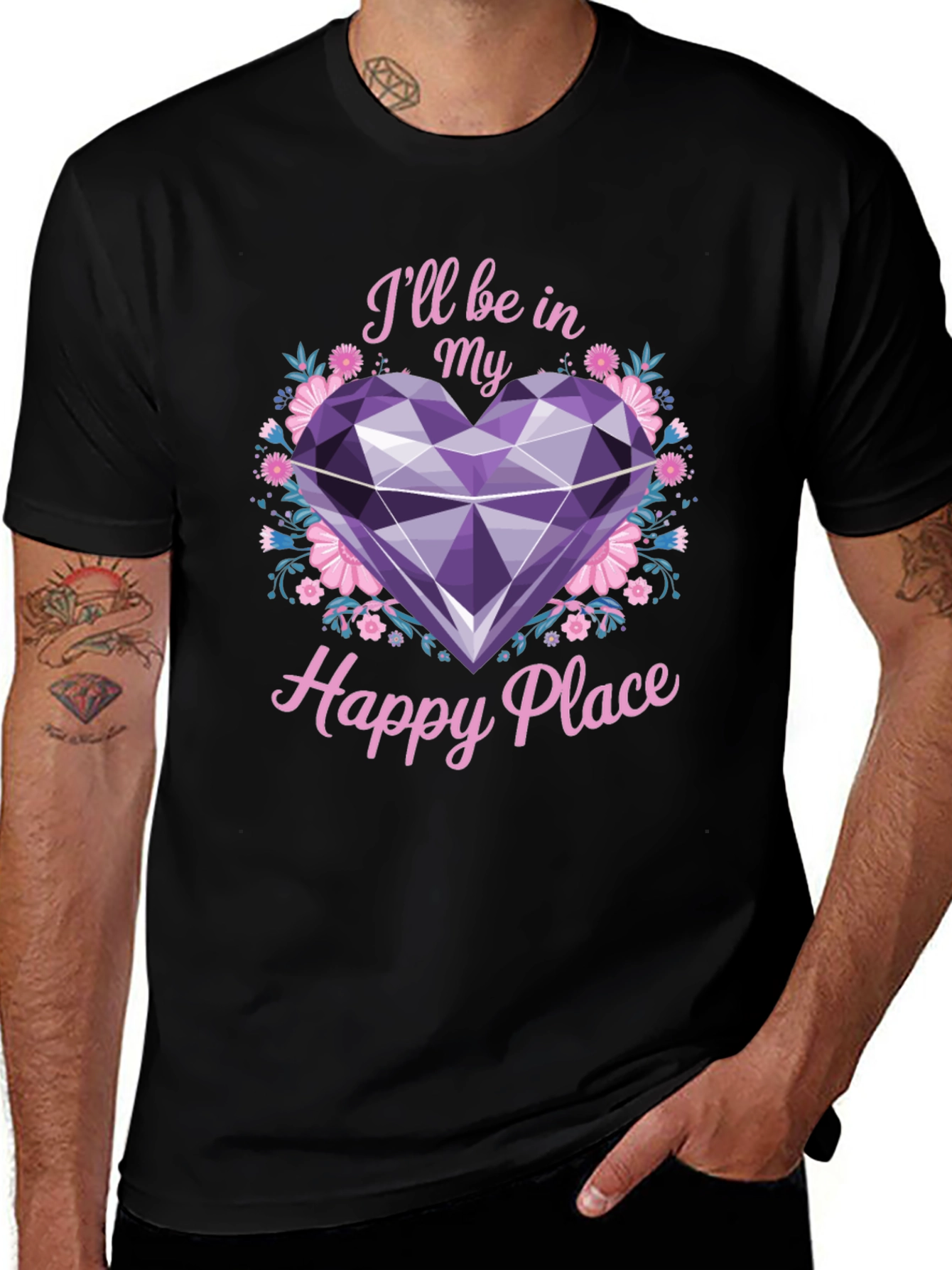 Variant 21 of Happy Place Graphic T-Shirt